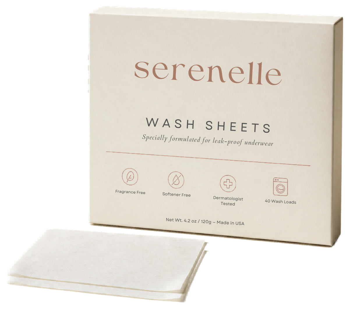 Serenelle Wash Sheets | 1 Pack