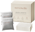 Serenelle Wash Sheets | 3 Packs + 2 FREE Wash Bags